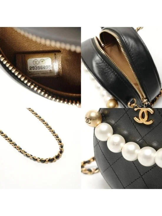 ★SOLD★ Chanel Shoulder Bag Quilted Pearl - Picture 10 of 10